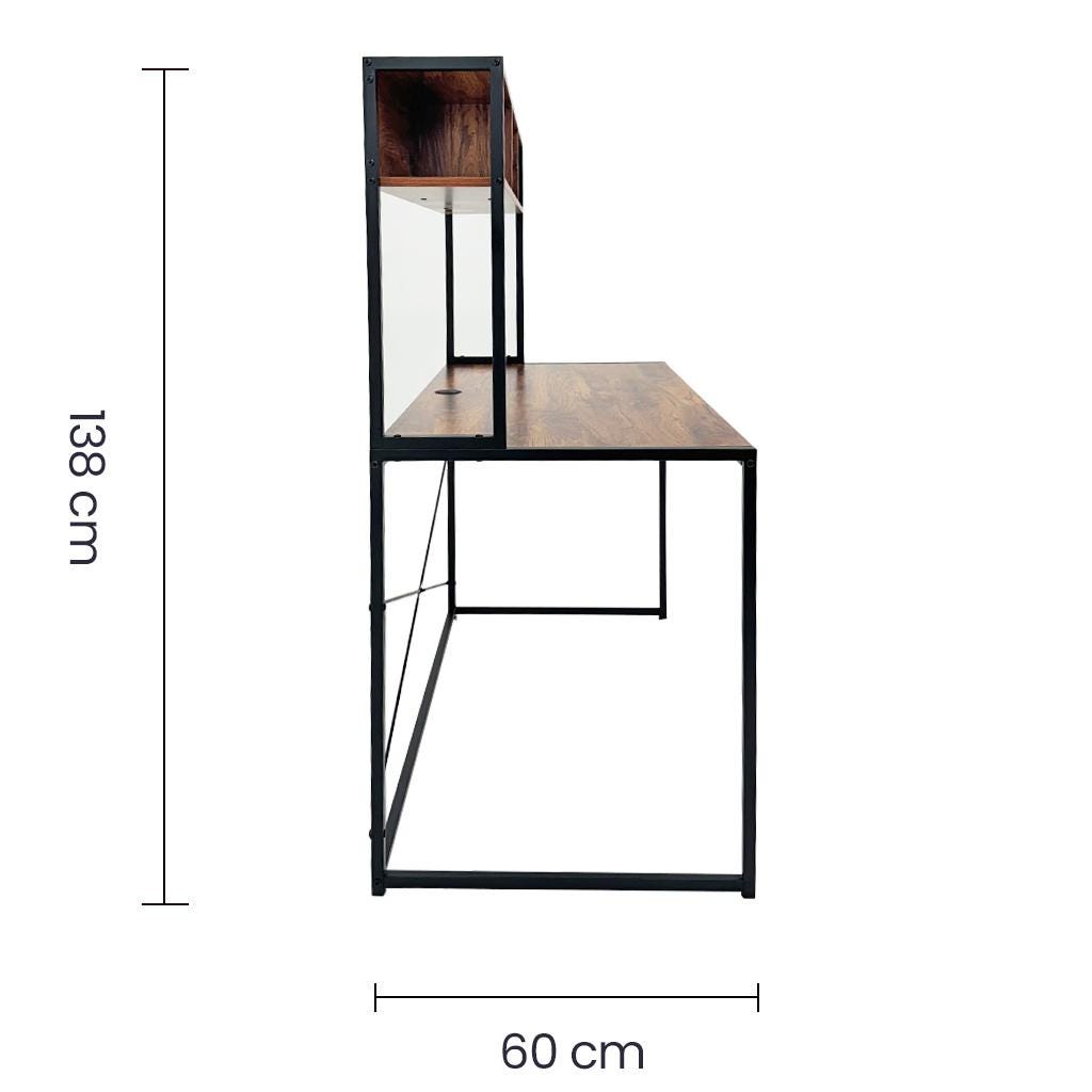 CENTRO DE COMPUTO 121CMX60CMX138CM OM-2128 CODIGO: 9381 - Imagen 4