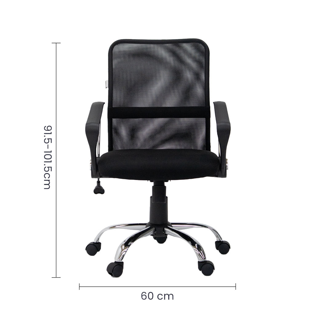 SILLA SEMI-EJECUTIVA MALLA OS-DT385 CODIGO: 2381 - Imagen 3