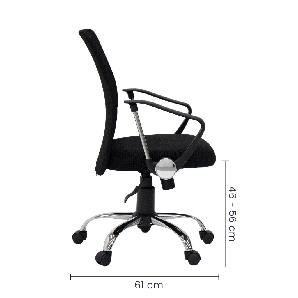 SILLA SEMI-EJECUTIVA MALLA OS-DT385 CODIGO: 2381 - Imagen 2