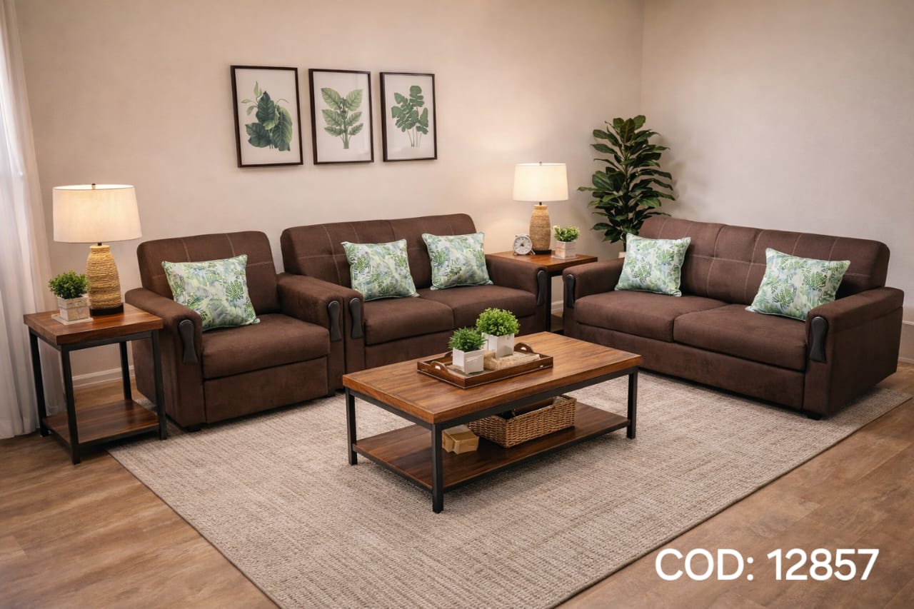 JUEGO DE SALA LIMA 3-1-1 COD:12857