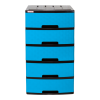 GAVETERO CLASICO RATAM 5 NIV  MULTICOLOR- PLASTIMAS - Imagen 2