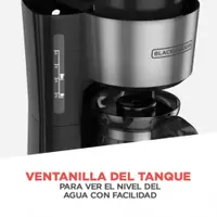COFFEE MAKER BLACK AND DECKER 4 EN 1 CM0755S-MX COD:12375 - Imagen 2