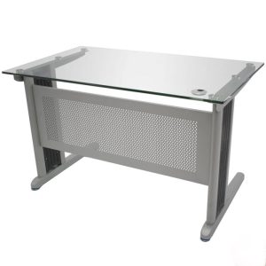 ESCRITORIO MODULO RECTO CON SOBRE DE VIDRIO TEMPERADO 69-SUN-11-MA CODIDGO: 11851