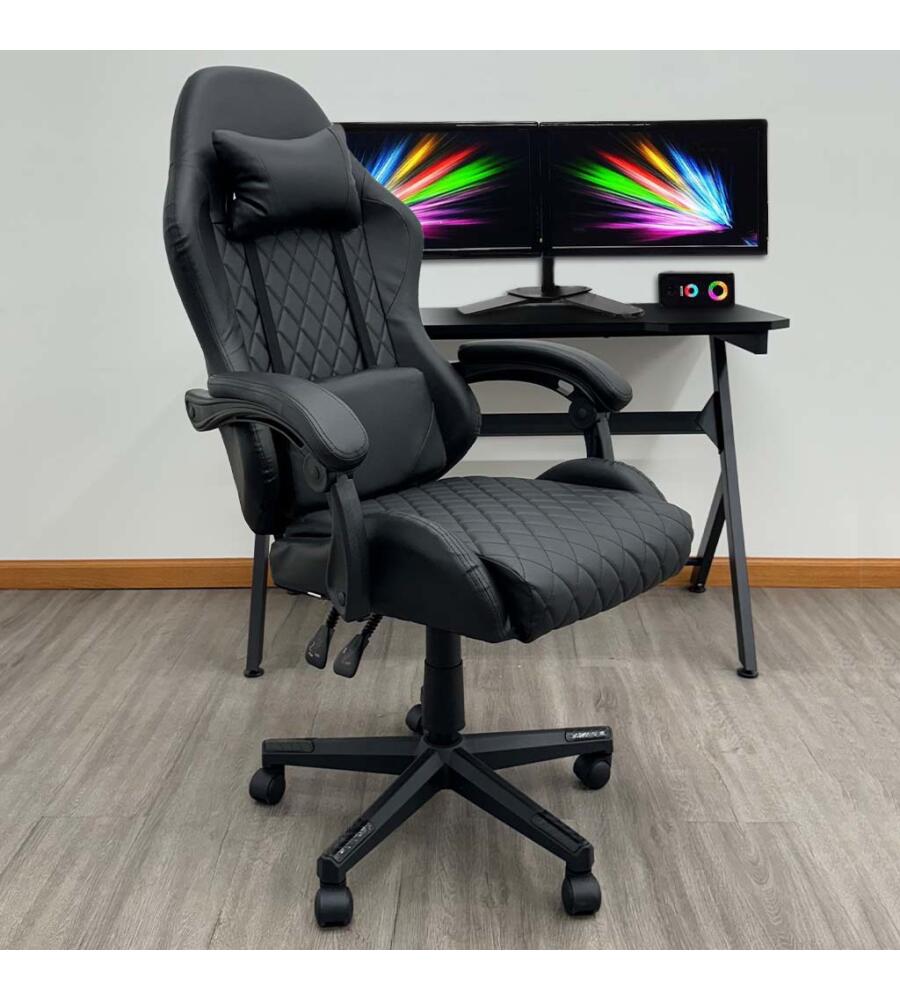 SILLA GAMER VINILO OS-2185 CODIGO: 15296