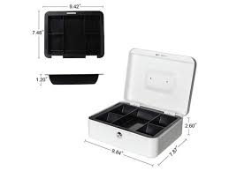 CAJA DE METAL P/DINERO 8 PULGADAS YFC-20-P 78587875  COD:14054COD:14054