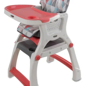 SILLA ALTA KINDER CITY 2 EN 1 TRIANGULOS CORAL PS1056    PS1056  COD:13575