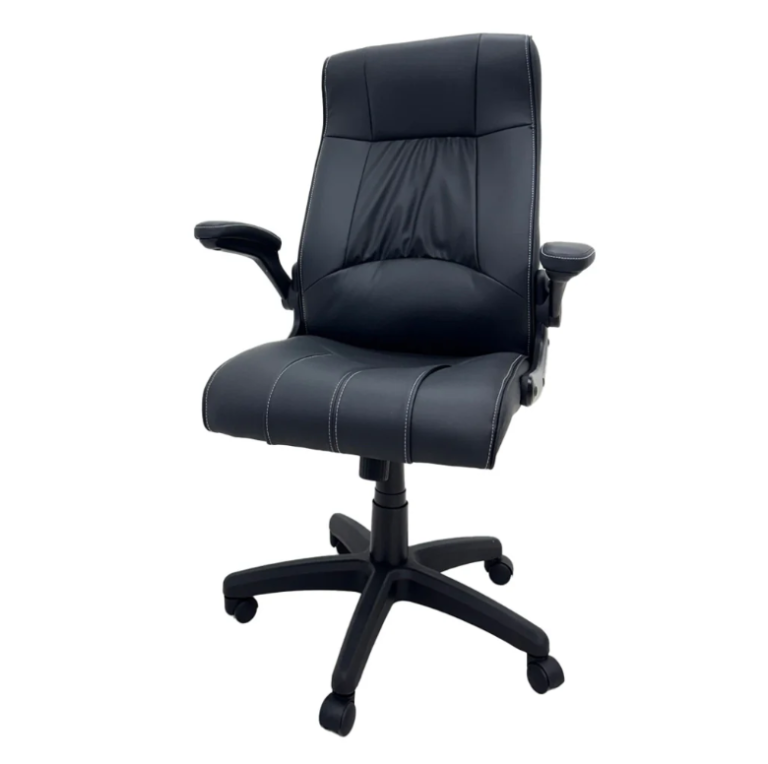 SILLA EJECUTIVA VINILO NEGRO OS-2191 CODIGO: 16392 - Imagen 2