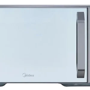MICROONDAS 1.1 PC MIDEA PUERTA ACABADO ESPEJO GABINETE GRIS CON GRILL MMDXG11S2MG MD00059 COD:15563