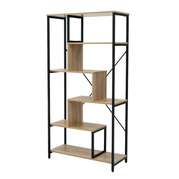 LIBRERO 5 ESTANTES 84X35X163 OL-2158 CODIGO: 11864 - Imagen 2