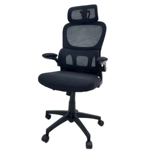 SILLA DE OFICINA EJECUTIVA MALLA NEGRA OS-2192 CODIGO: 15608