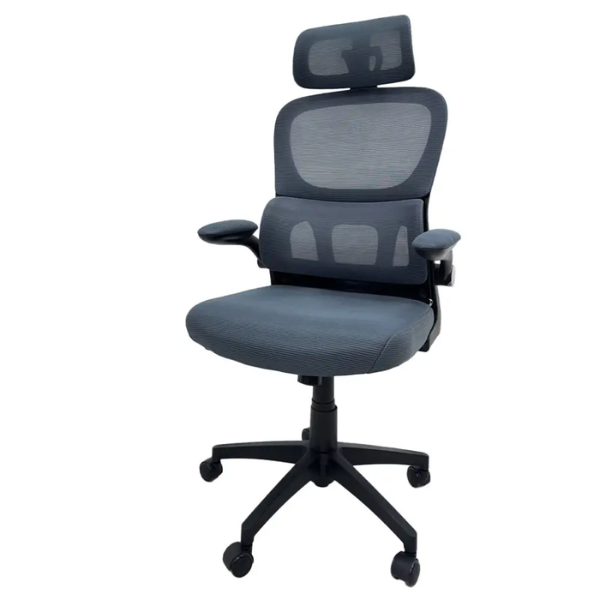 SILLLA EJECUTIVA MALLA GRIS OS-2193 CODIGO: 16119 - Imagen 4