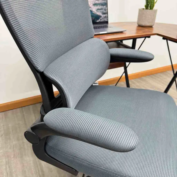 SILLLA EJECUTIVA MALLA GRIS OS-2193 CODIGO: 16119 - Imagen 5