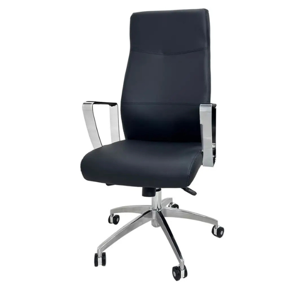 SILLA EJECUTIVA VINILO NEGRO OS-2219 CODIGO: 15935 - Imagen 2