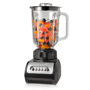 LICUADORA VIDRIO PREMIUM PB154 350W 1.5L NEGRO VIDRIO  COD:16233