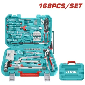 JUEGO DE HERRAMIENTAS TOTAL 168 PCS THKTHP21686 40005053 COD:15745