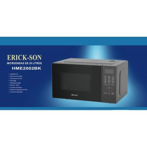 MICROONDAS ERICK-SON 20L DIGITAL BK 700W HME2008BK  COD:13536