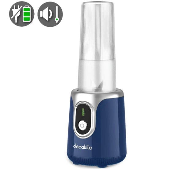 LICUADORA DECAKILA PERSONAL 500ML 7.4V AZUL/ BATERIA RE KMJB022B/L 70000122 COD:15728