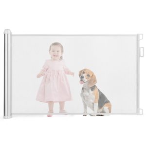 PUERTA RETRACTIL BLANCA 140*92 CM BEBE-006 COD:12958