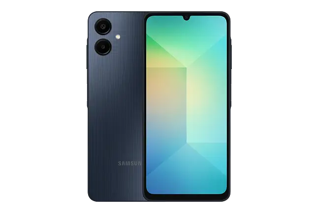 TELEFONO CELULAR SAMSUNG A06 4GB 64GB SM-A065MZKDGTO GALAXY BLACK/LIGHT BLUE/LIGHT GREEB COD:15157