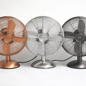 ABANICO VINTAGE DE MESA 12 COBRE,METALICO, PLATEADO BFD001GD BFD001GY BFD001SV  COD:14640