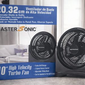 ABANICO TURBO DE PISO DE 8 VELOCIDADES MASTERSOCIN - MS-802T MS802T COD:16555